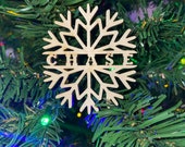 Custom Name Snowflake