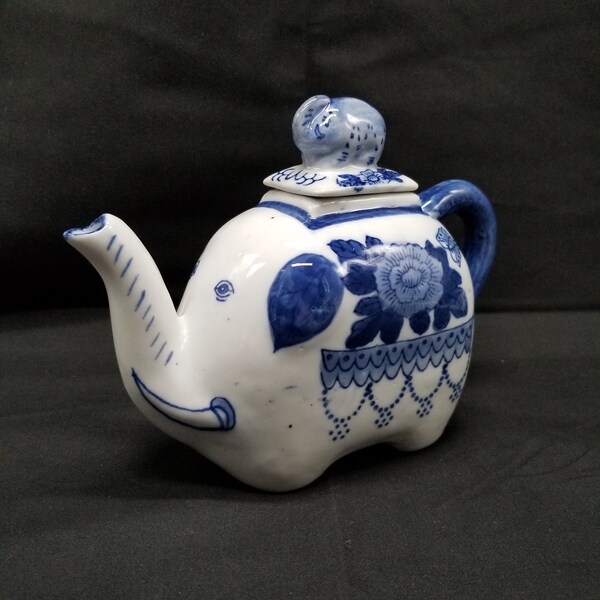 Elephant Teapot Etsy