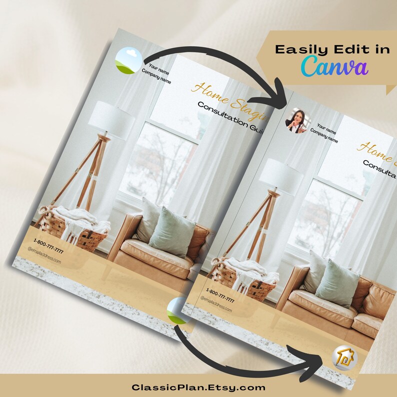 HOME STAGING Guide & Stager Consultation Forms Real Estate Etsy