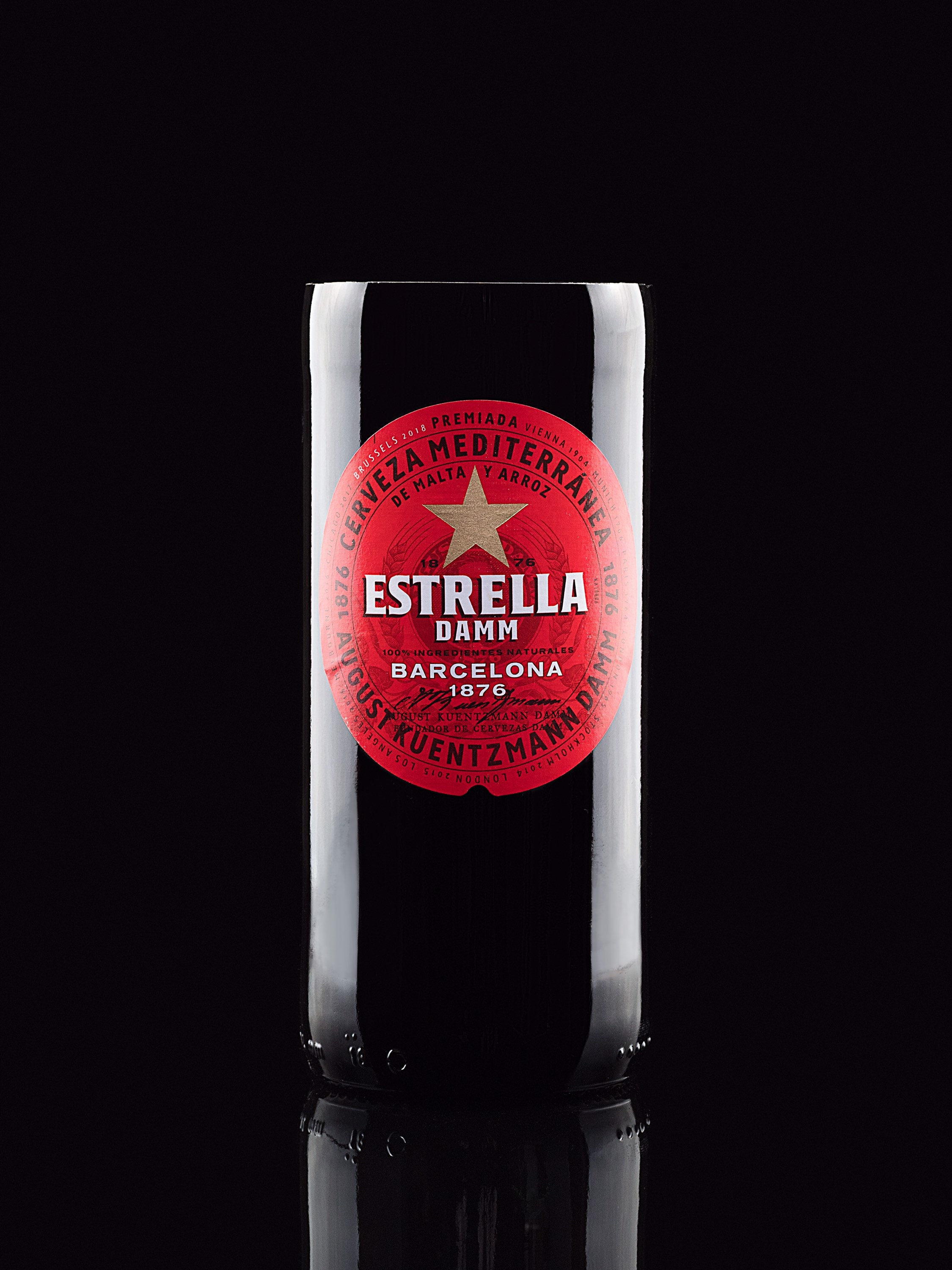 Upcycled Handmade Estrella Beer Glasses Gift Novelty Bar and Etsy