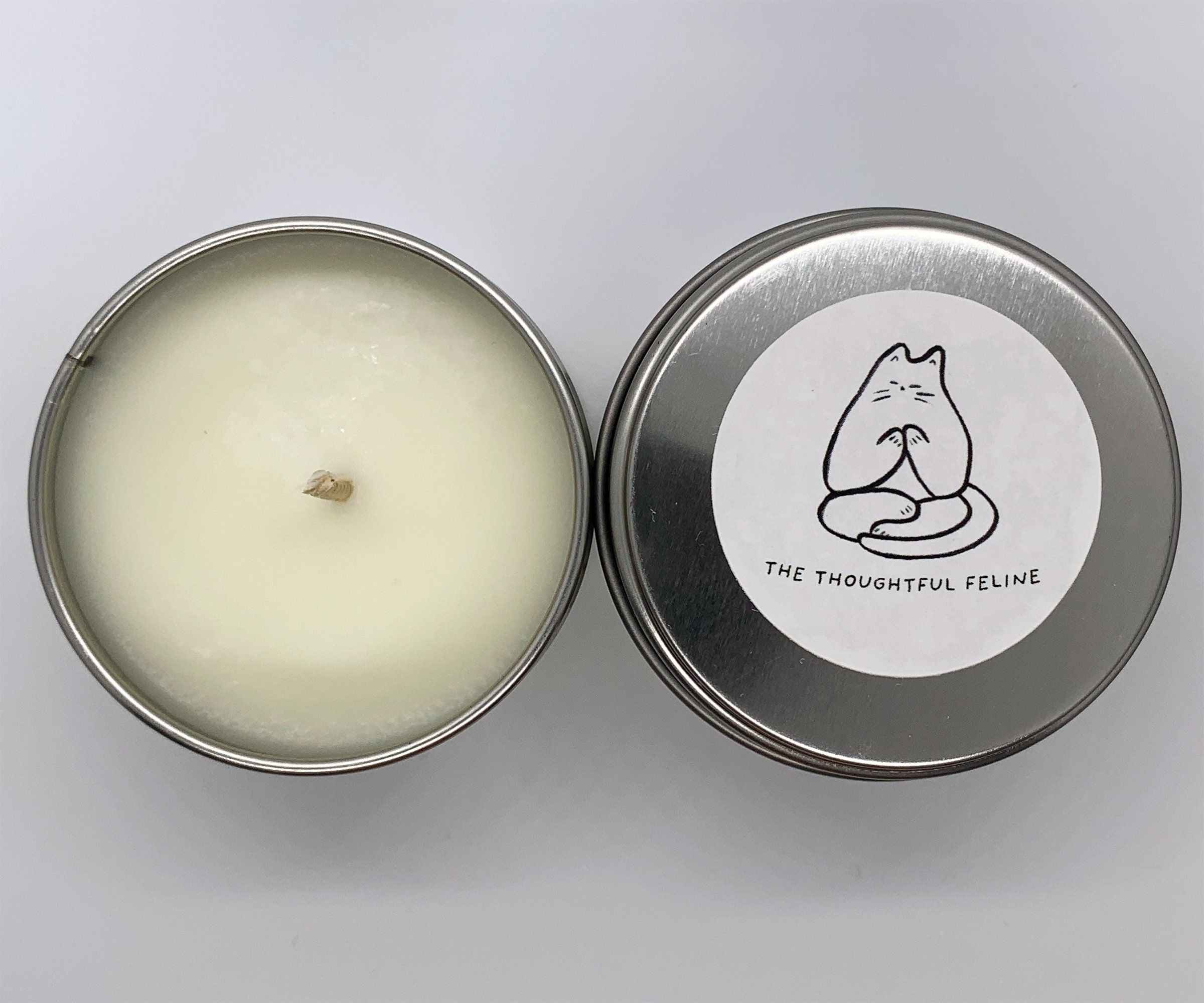This smells like my cat candle Etsy