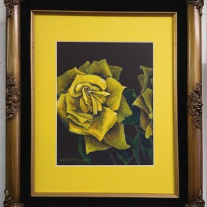 Sunshine Yellow Roses de la artista Angie Sellars
