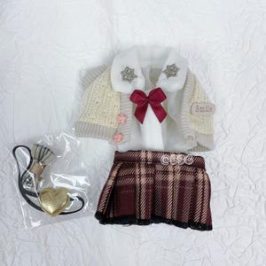 Labubu Outfits | Clothes | JK | Uniform | Set of 5