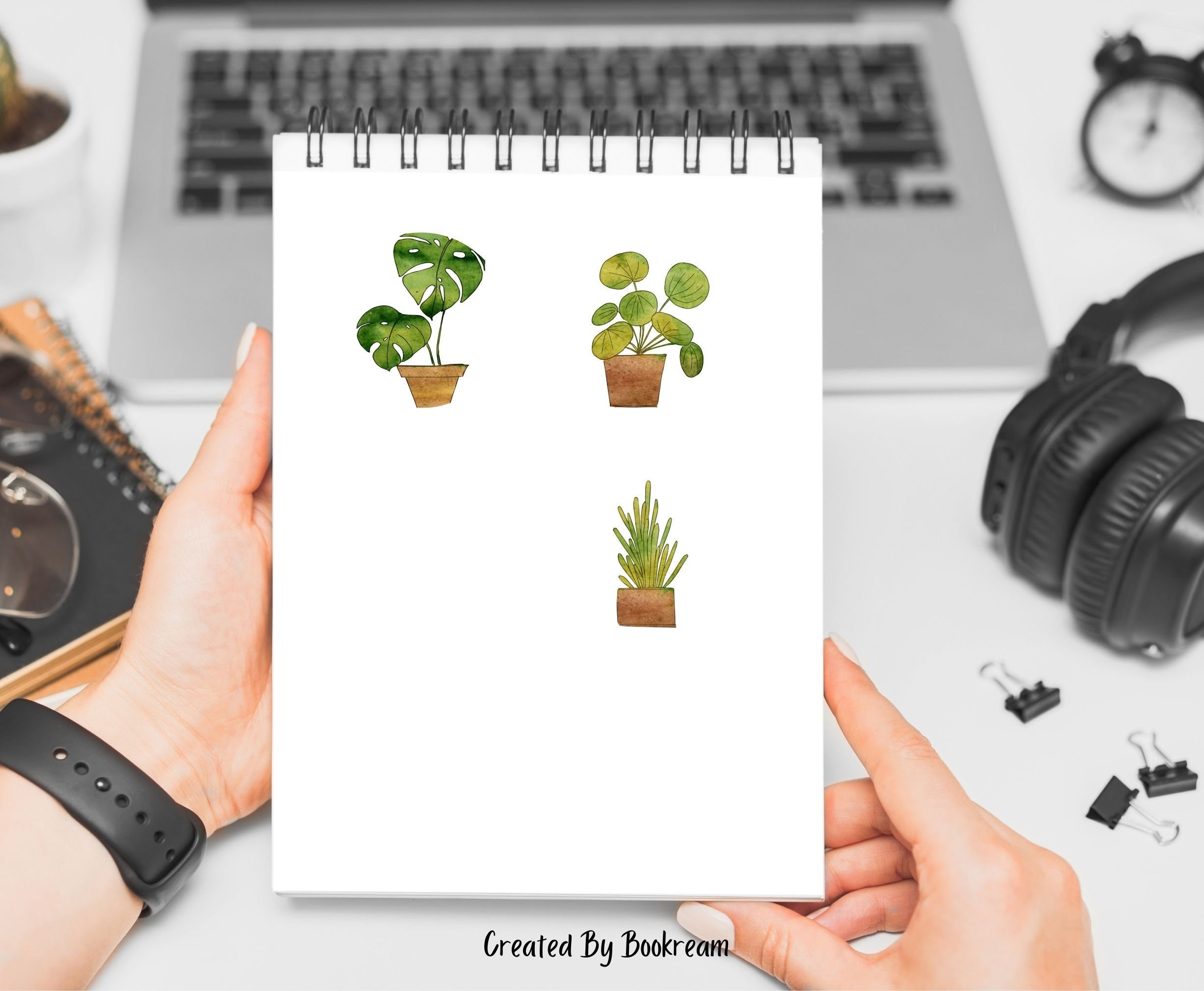Printable Potted Plants Sticker Sheet / Home Plants Printable - Etsy