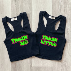 Big Little Reveal - Sorority Crops - Each Shirt Sold Separately