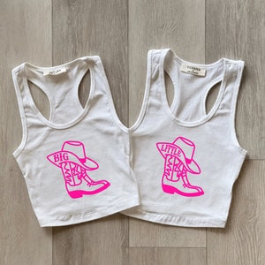 Big Little Reveal - Sorority Crops - Each Shirt Sold Separately