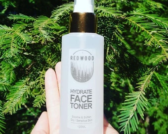 Redwood Men's Natural Handmade Face Toner Skincare