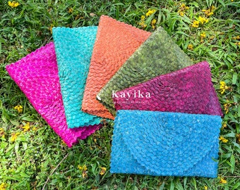 Braided Straw Clutch: Colorful Woven Bali Purse, Summer Collection