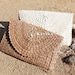 Straw Clutch or Boho Clutch for various events, Woven Purse, Bridesmaid Clutch, Envelope Purse, Halloween Gifts - Christmas Gifts 