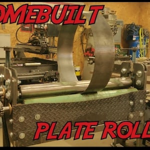 Plate Roller Plans To Build a 36&quot; Wide Slip Roller