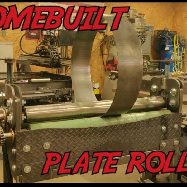 Plate Roller Plans To Build a 36" Wide Slip Roller