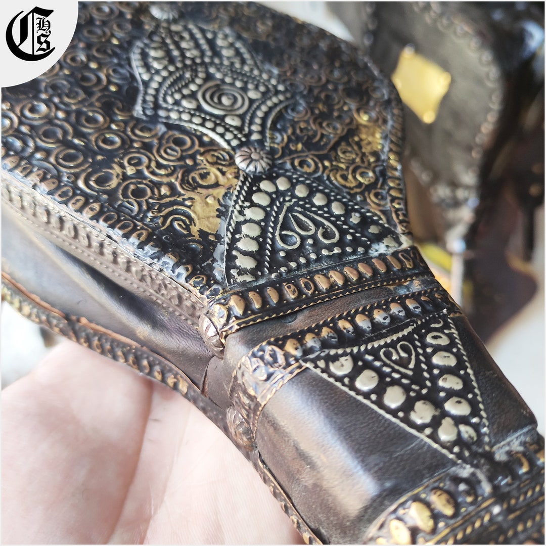 Fireplace Bellows Rare Handemade Unique Moroccan Vintage Bellow