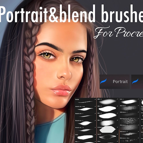 Watercolor Painting Brushes for Procreate / by Chommang Etsy