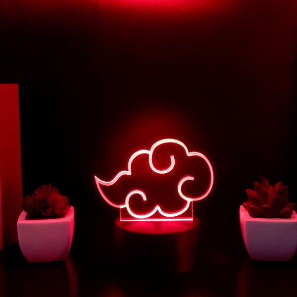 Lampe 3D Manga Nuage Akatsuki