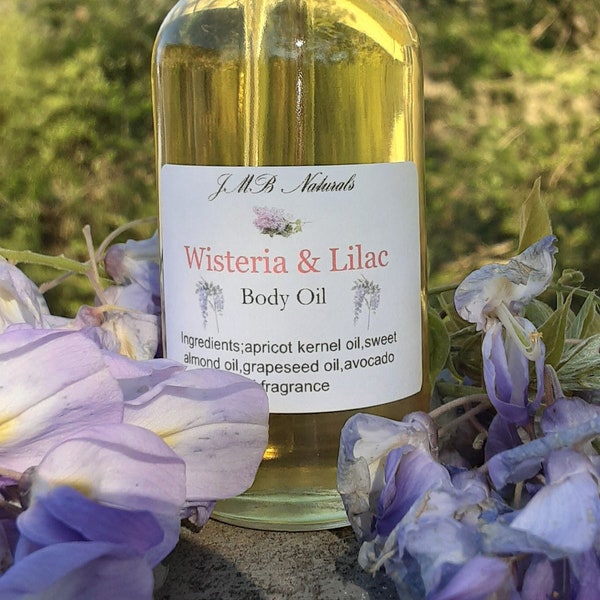 Wisteria and Lilac Body Oil