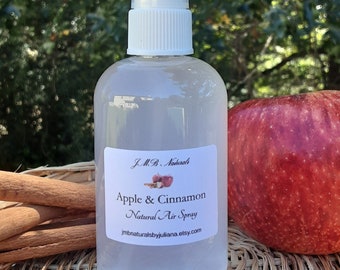 Apple Cinnamon Room Spray: Natural Linen & Air Freshener Non-Toxic