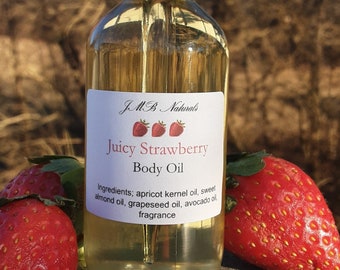 Juicy Strawberry Body Oil