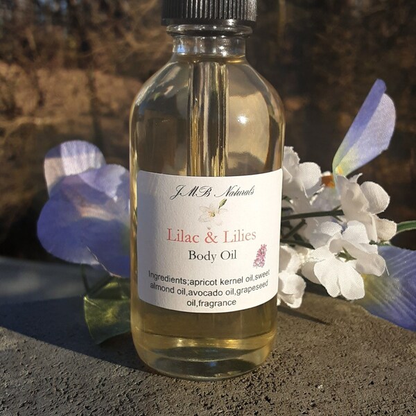 Lilac and Lilies Body Oil