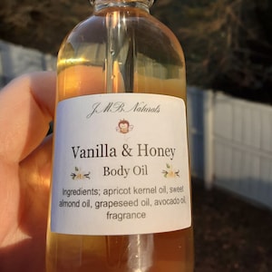 Vanilla & Honey  Body Oil