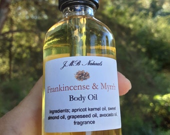 Frankincense & Myrrh Body Oil