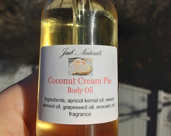 Coconut Cream Pie Body Oil