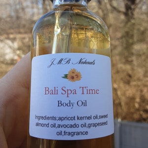 Bali Spa Time Body Oil| Natural Skin Care