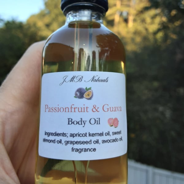 Passionfruit & Guava Body Oil| Luxury Body Oil