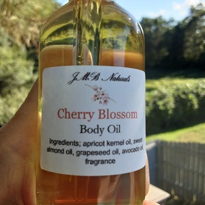 Cherry Blossom Body Oil ~ Luxury Body Oil