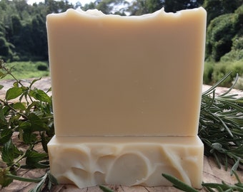 Organic Rosemary Shampoo Bar| Handmade Cold Process Shampoo| Rosemary Shampoo