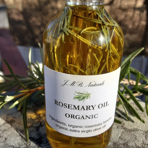 Organic Rosemary Oil| Infused Oil| Hair Growth Oil