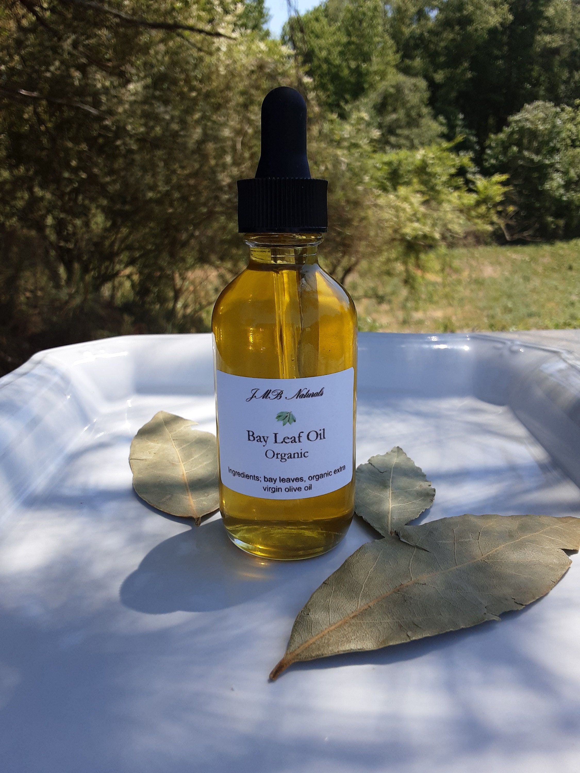 Organic Bay Leaf Oil Hair Tonic Scalp Oil Etsy