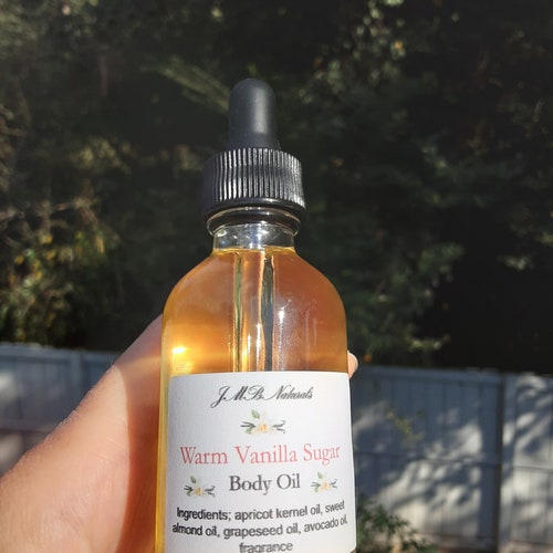 Tobacco & Vanilla Body Oil Etsy