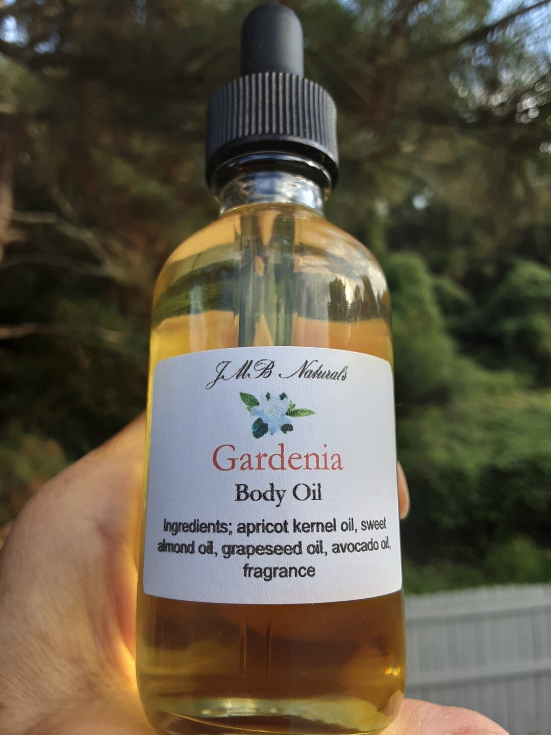 Gardenia Body Oil Luxury Body Oil Etsy