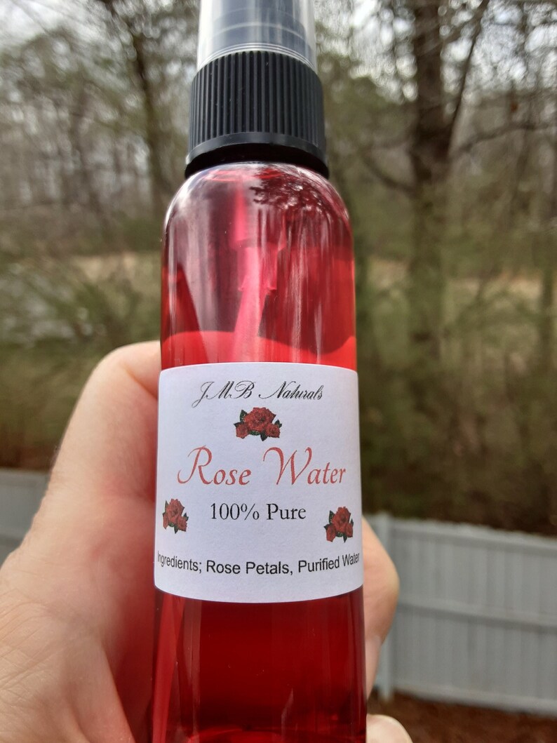 100 Pure Rose Water Etsy