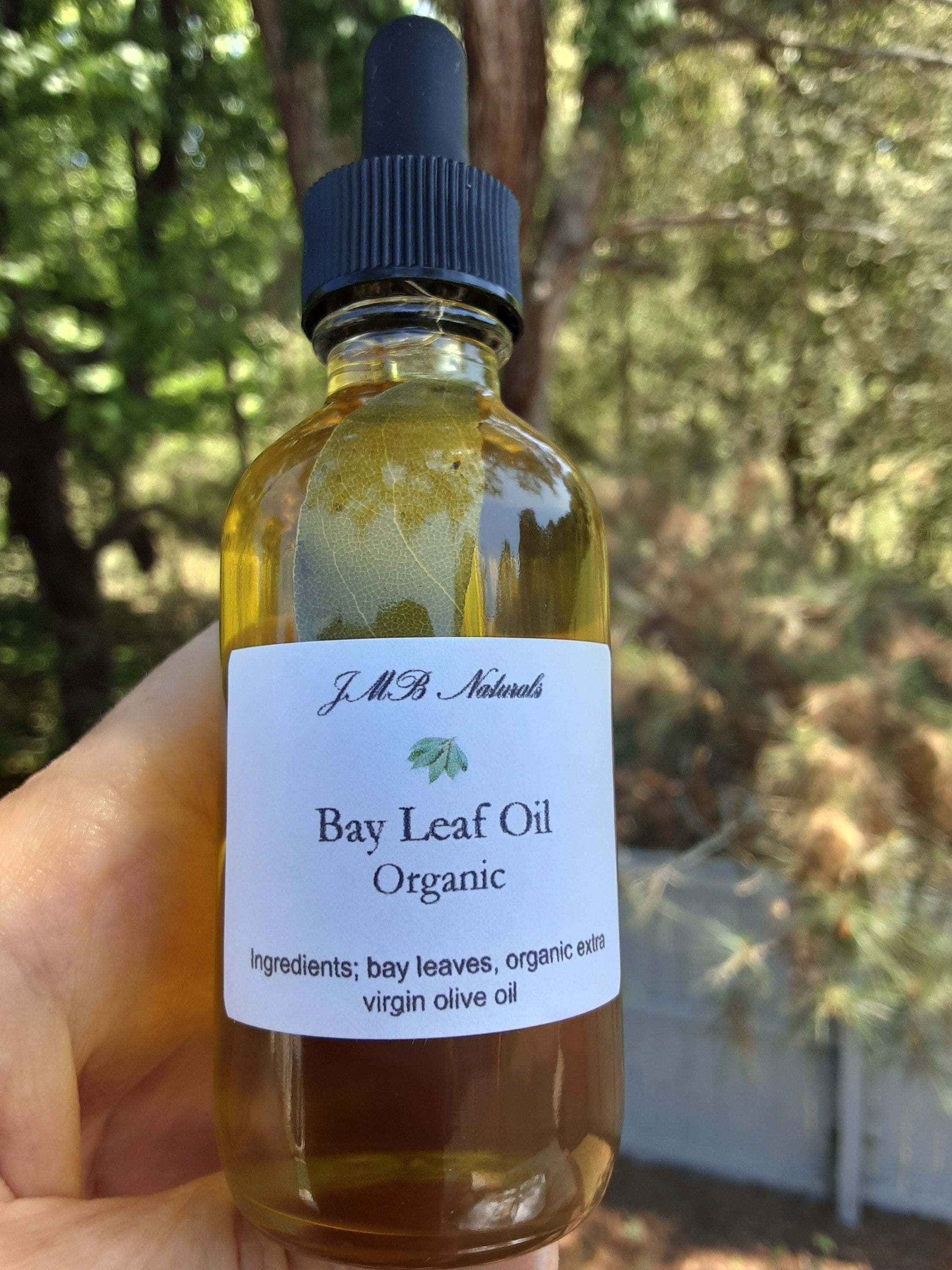 Organic Bay Leaf Oil Hair Tonic Scalp Oil Etsy
