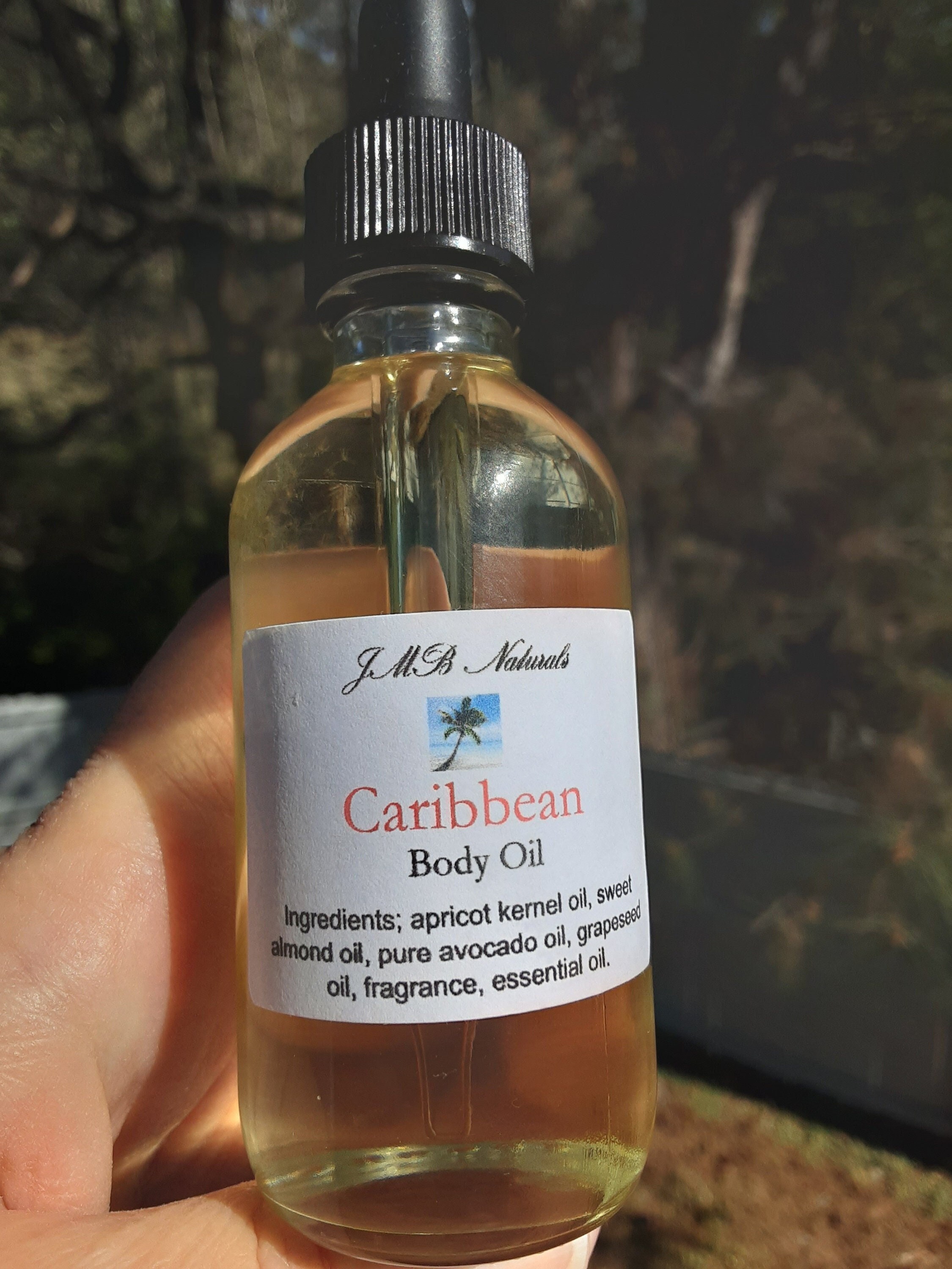 Caribbean Body Oil| Natural Skincare| Luxury Body Oil| Gift