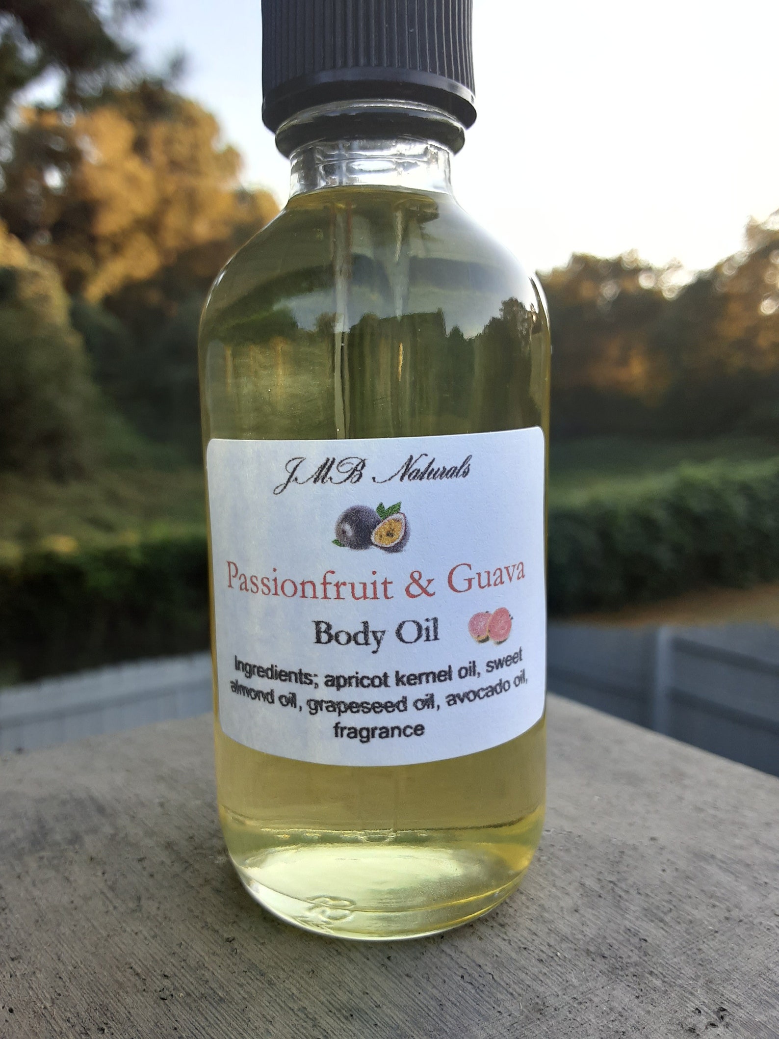 Passionfruit & Guava Body Oil Luxury Body Oil Etsy