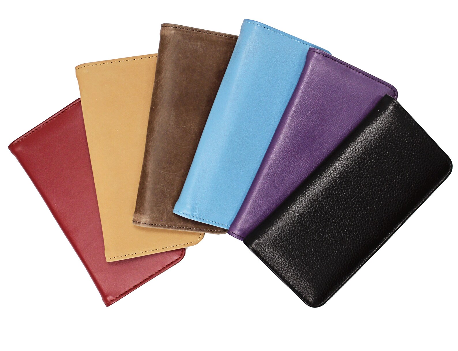 Slim Checkbook Cover Multiple Colors Checkbook Wallet. - Etsy