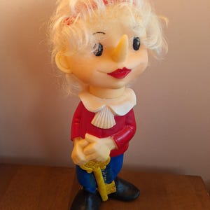 Rubber Toy Pinocchio - Etsy