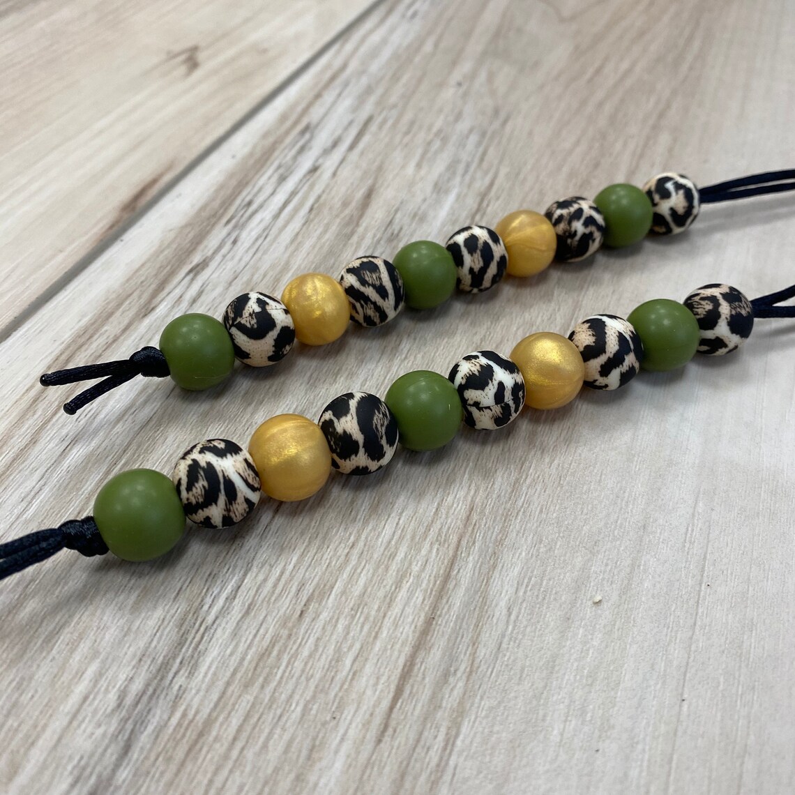 Golf Stroke Counter Golf Beads Waterproof Silicone Beads Golf Accessory