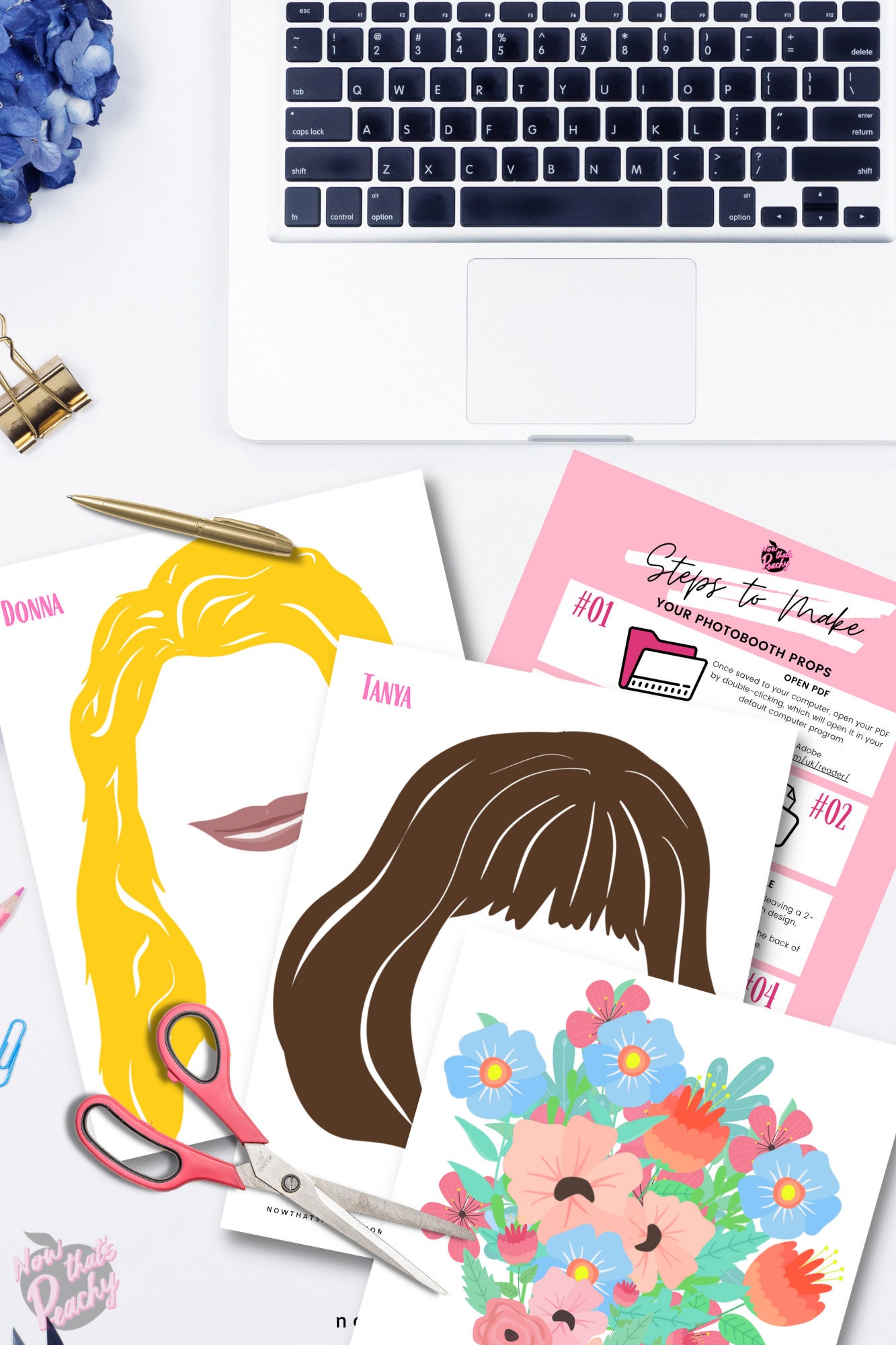 Romcom Theme Photo Booth PRINTABLES Props Movie Themed Signs for ...