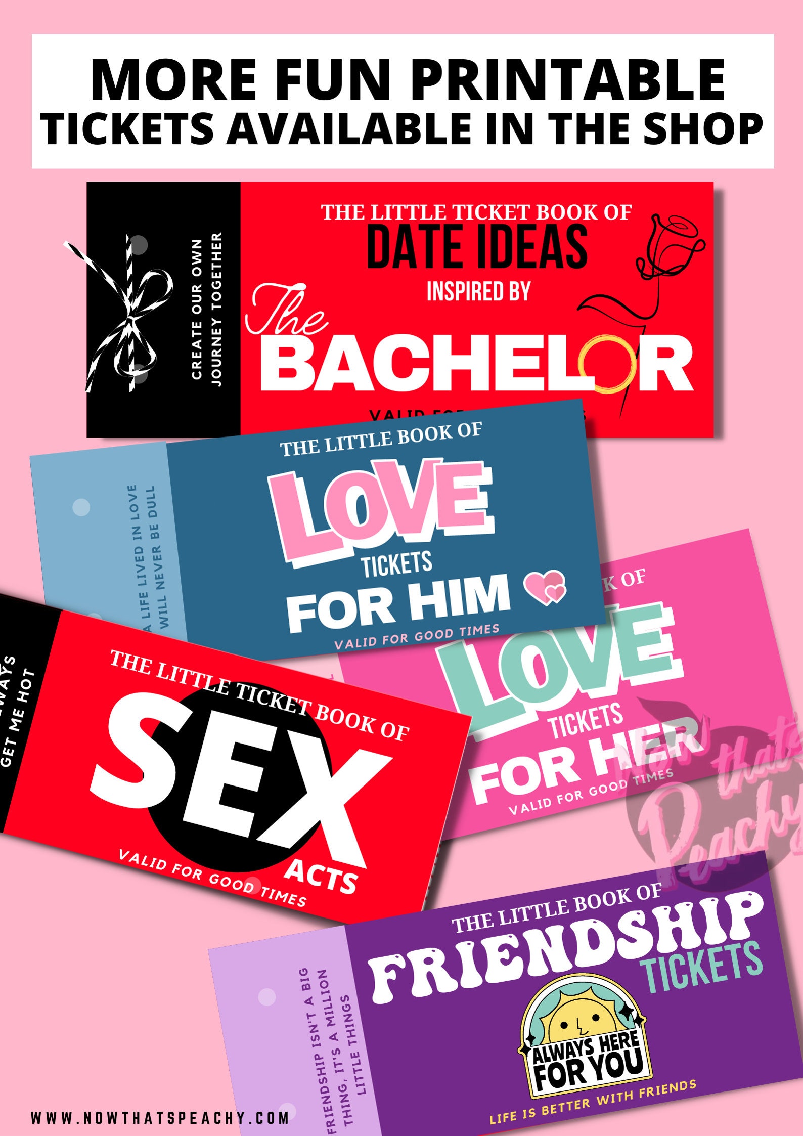 Kinky Sex Ticket Voucher Book Printable Download Valentines Day Anniversary Naughty Coupons