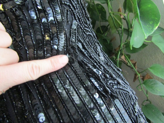 1920's Great Gatsby style beaded dress - image 7