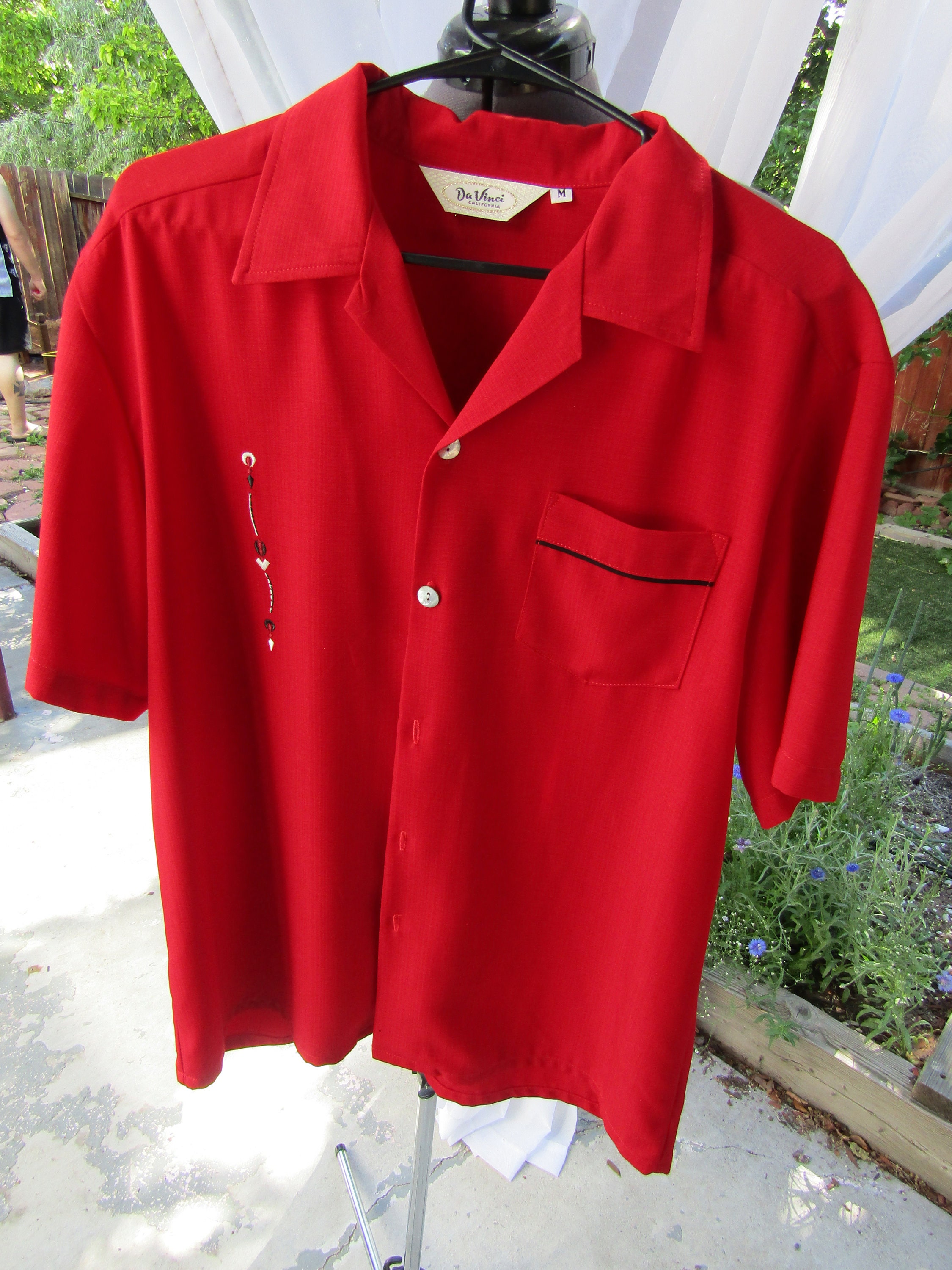 好評限定品 Davinci vintage shirt 70's 70年代 レーヨンシャツの通販