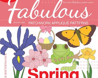 Frühling Patchwork Muster