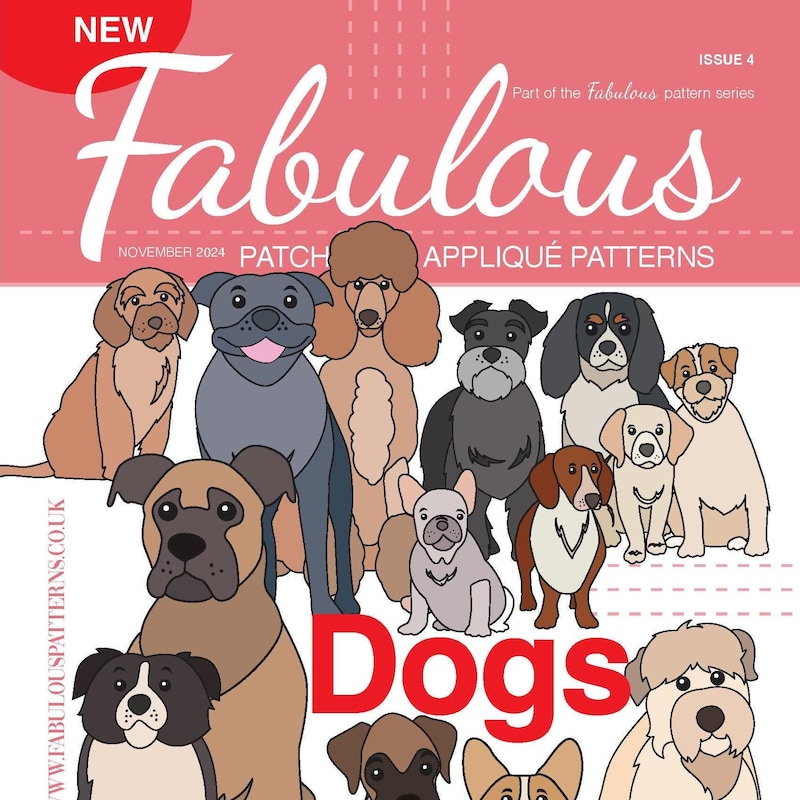 Dog Patchwork Sewing Pattern - Etsy