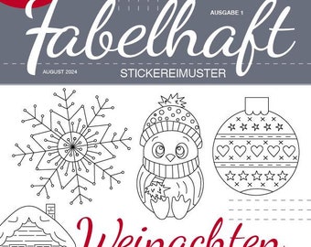 Weihnachts-Stickvorlagen