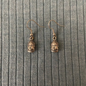 Buddha Head Earrings