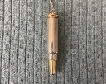 Bullet Charm Necklace