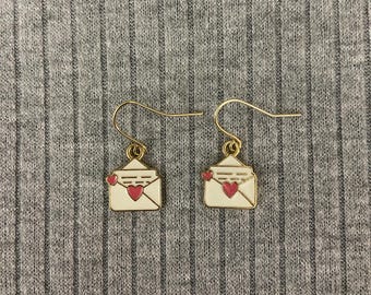 Mini Love Letter Earrings